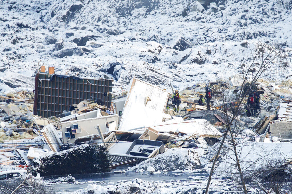 APTOPIX Norway Landslide